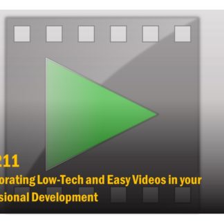 The course catalog image for FET 211 features a video image superimposed with a play button.