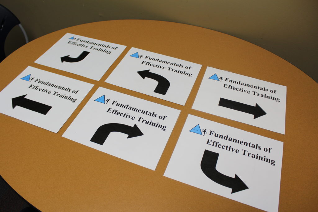Directional signs