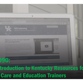 The FET 090 course catalog image is a photo of a computer with the HDI online learning center