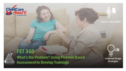 ET 360 Course Image contains two women sitting on a couch speaking to each other.