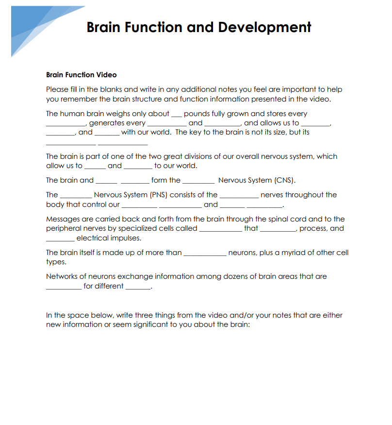 an image of a sample partial handout document
