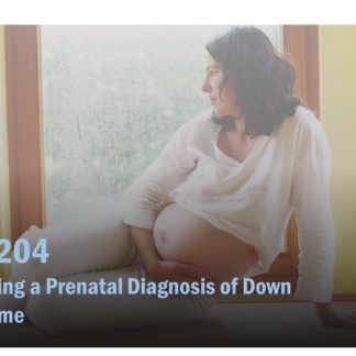 The course catalog image for PHT 204 features a pregnant woman looking out a window.